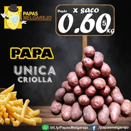 Papa Unica por kilo